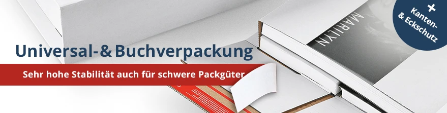 Universal- und Buchverpackung