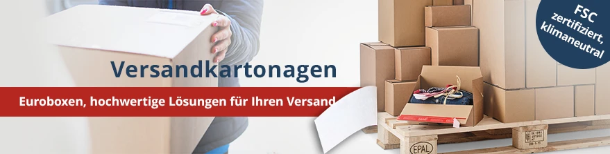 Versandkartonagen-Euroboxen