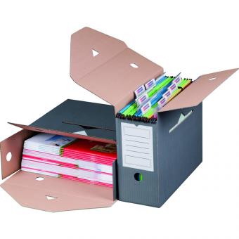 ARCHIVBOX FÜR HÄNGEMAPPEN, 330x120x265mm, 